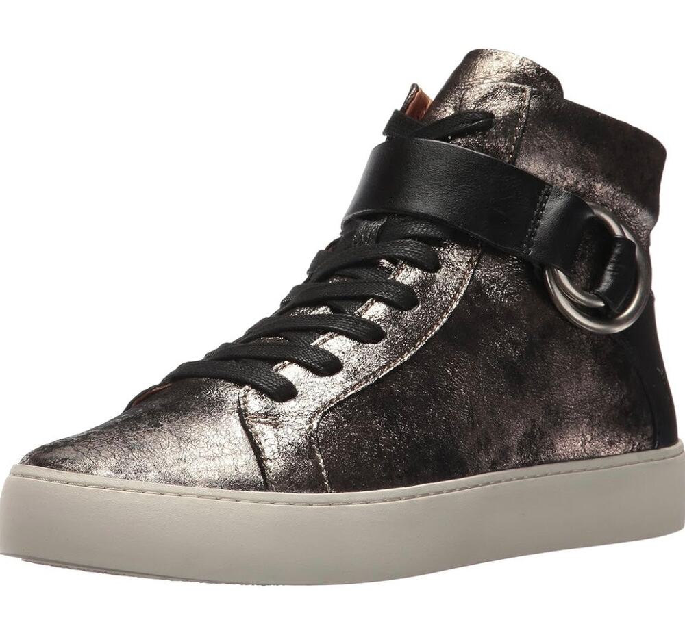 Frye Women's Lena Harness High Fashion Sneaker - Size 9